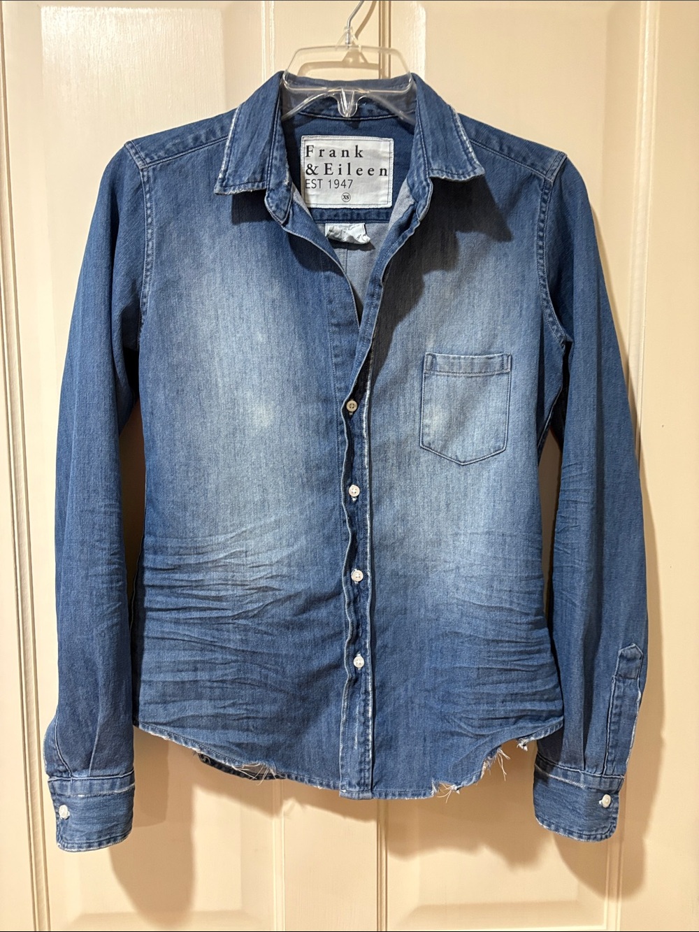 Frank & Eileen Barry Vintage Denim Shirt XS